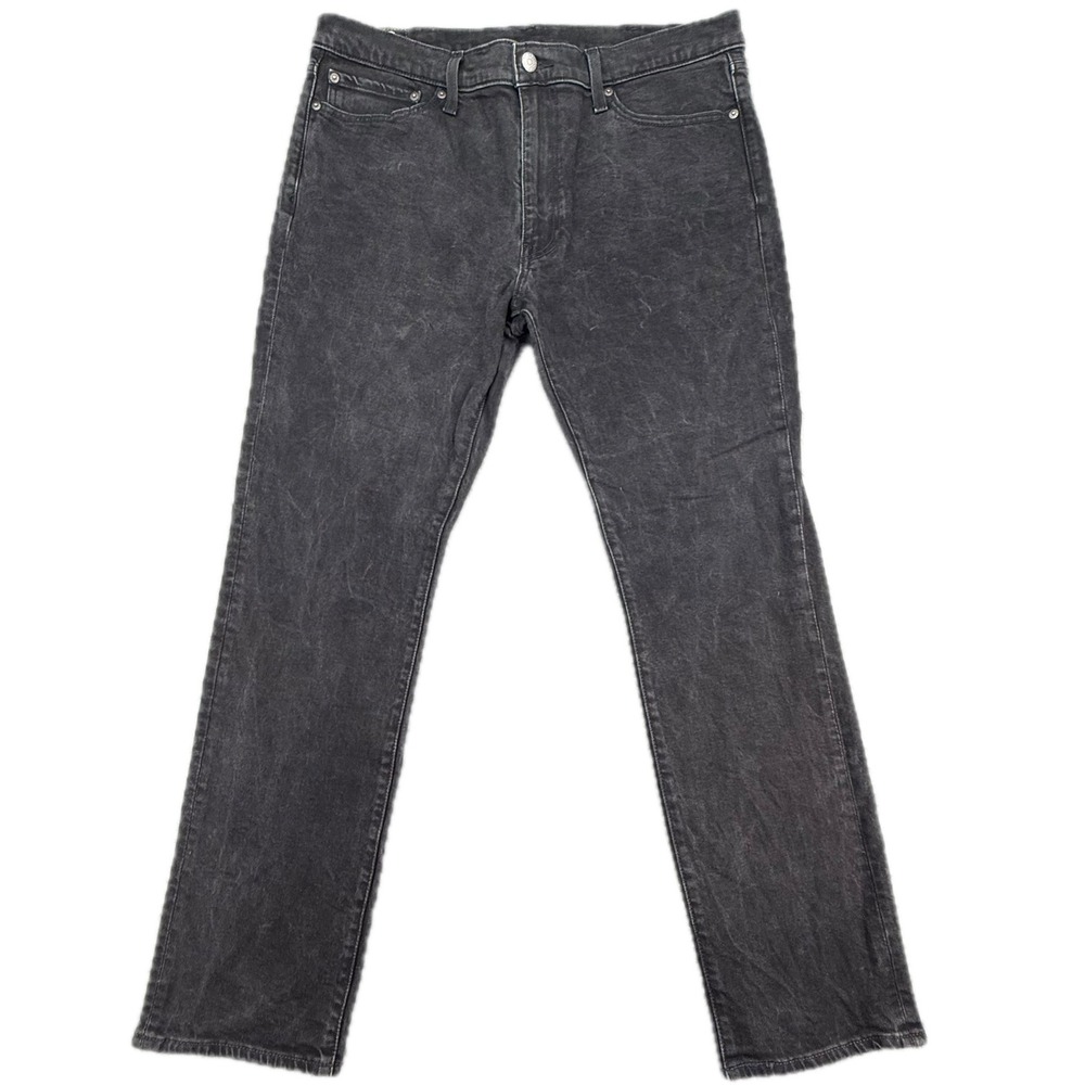 Levi's 511 Slim Jeans Mens‎ 38x32 Gray Premium Stretch Denim Charcoal Wash Big E